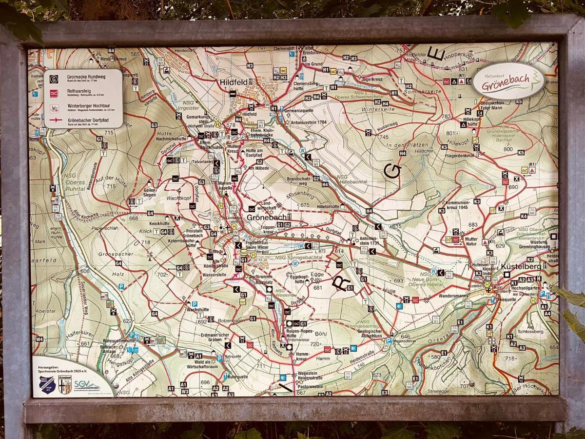 Gasthof Sonnental Winterberg Esterno foto