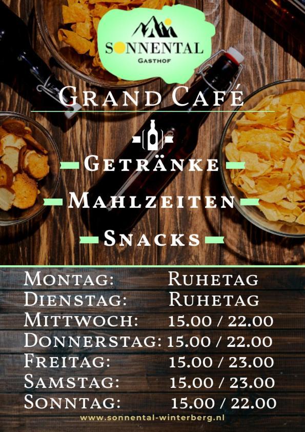 Gasthof Sonnental Winterberg Esterno foto